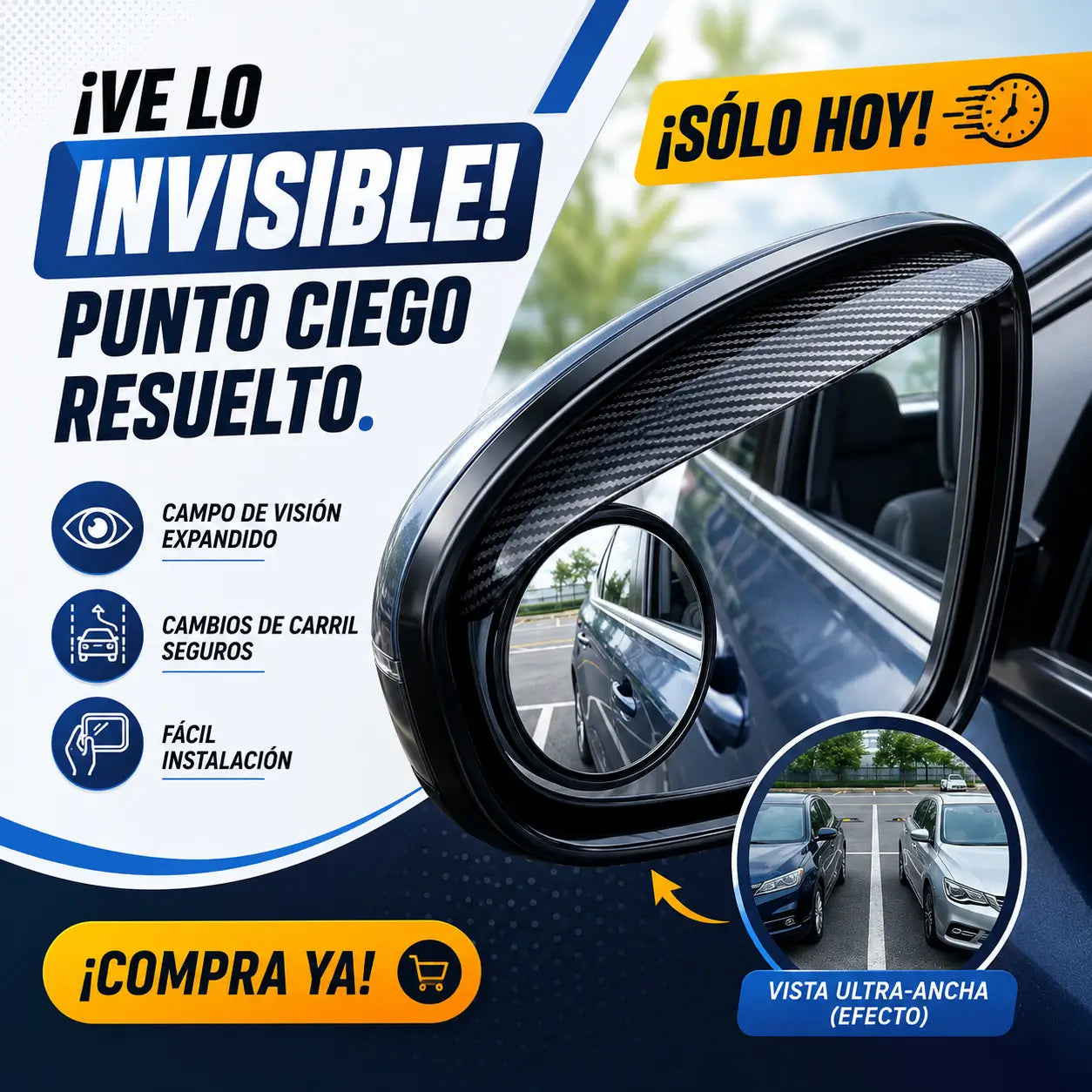 Espejo Retrovisor Punto Ciego