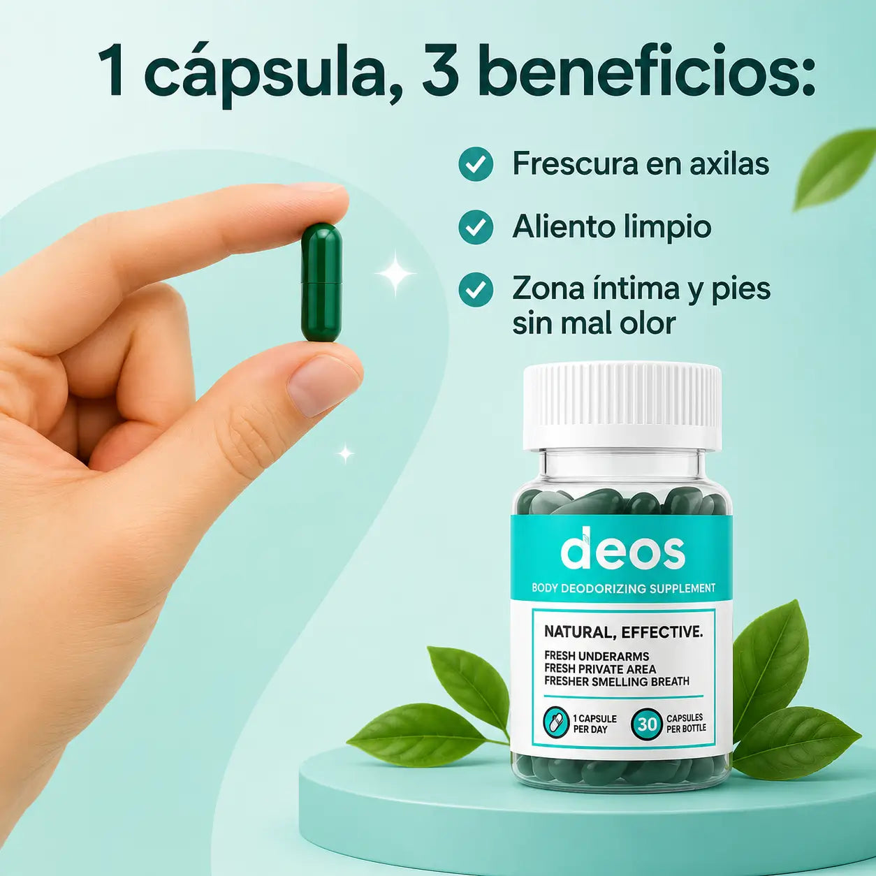 Deos Desodorizante Natural - Oferta 2X1