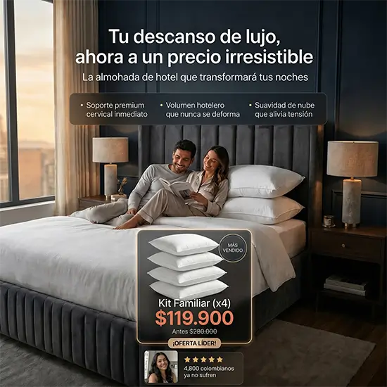 Almohadas Cloud Max Duo Packs