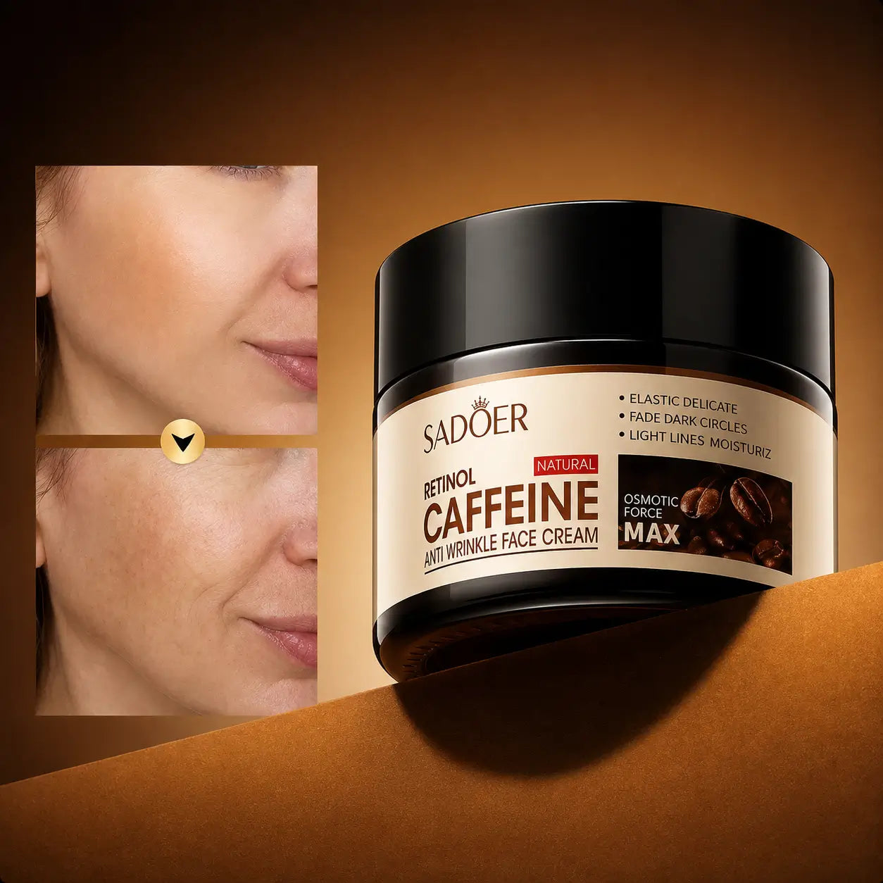 2x1 Contorno de ojos Café y Retinol x 30 g - Mirada radiante👁️✨