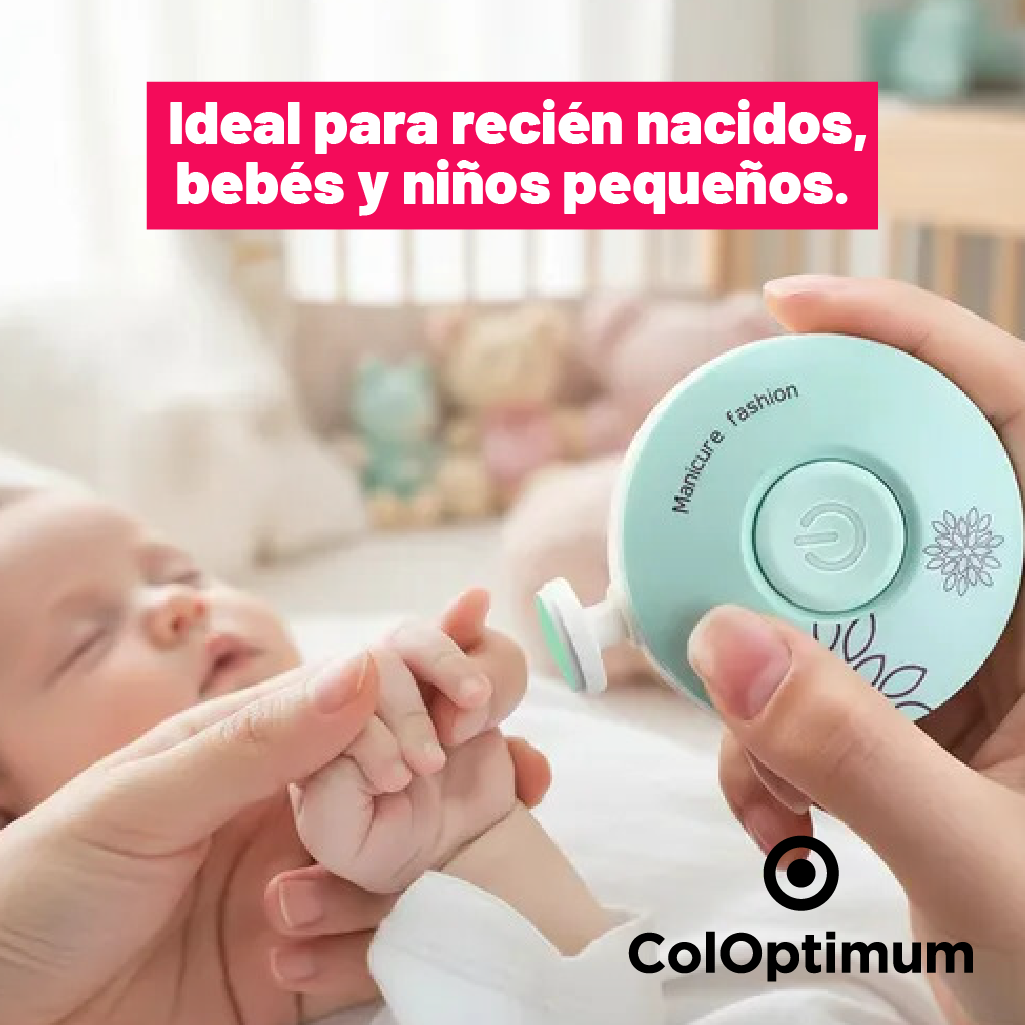 Cuidauñitas®: Corta y pule las uñas de tu bebé sin miedo a lastimarlo