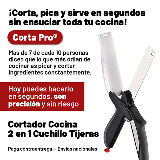 CortaPro®: Ahorra tiempo en la cocina desde el primer uso