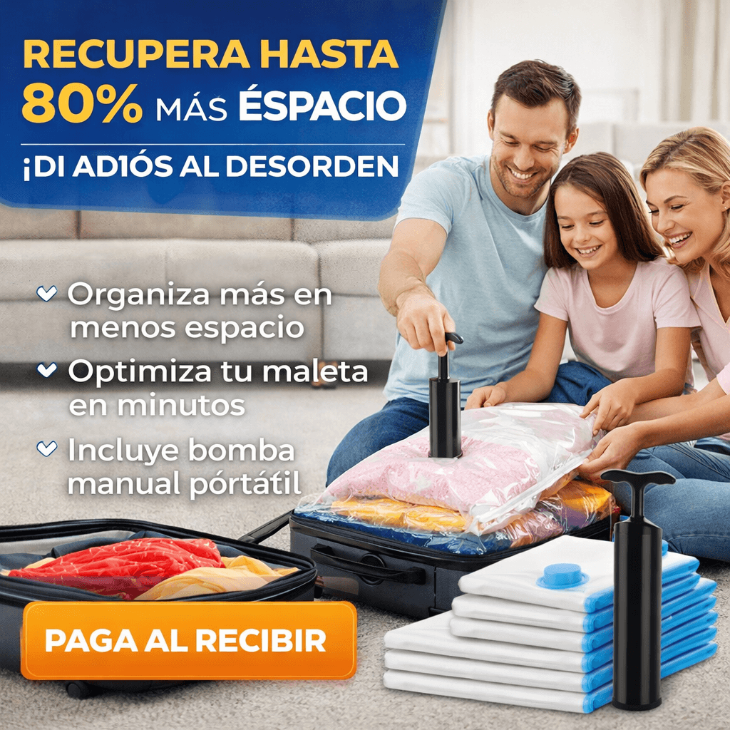 AireCompact®: Reduce el volumen y recupera más espacio en minutos.