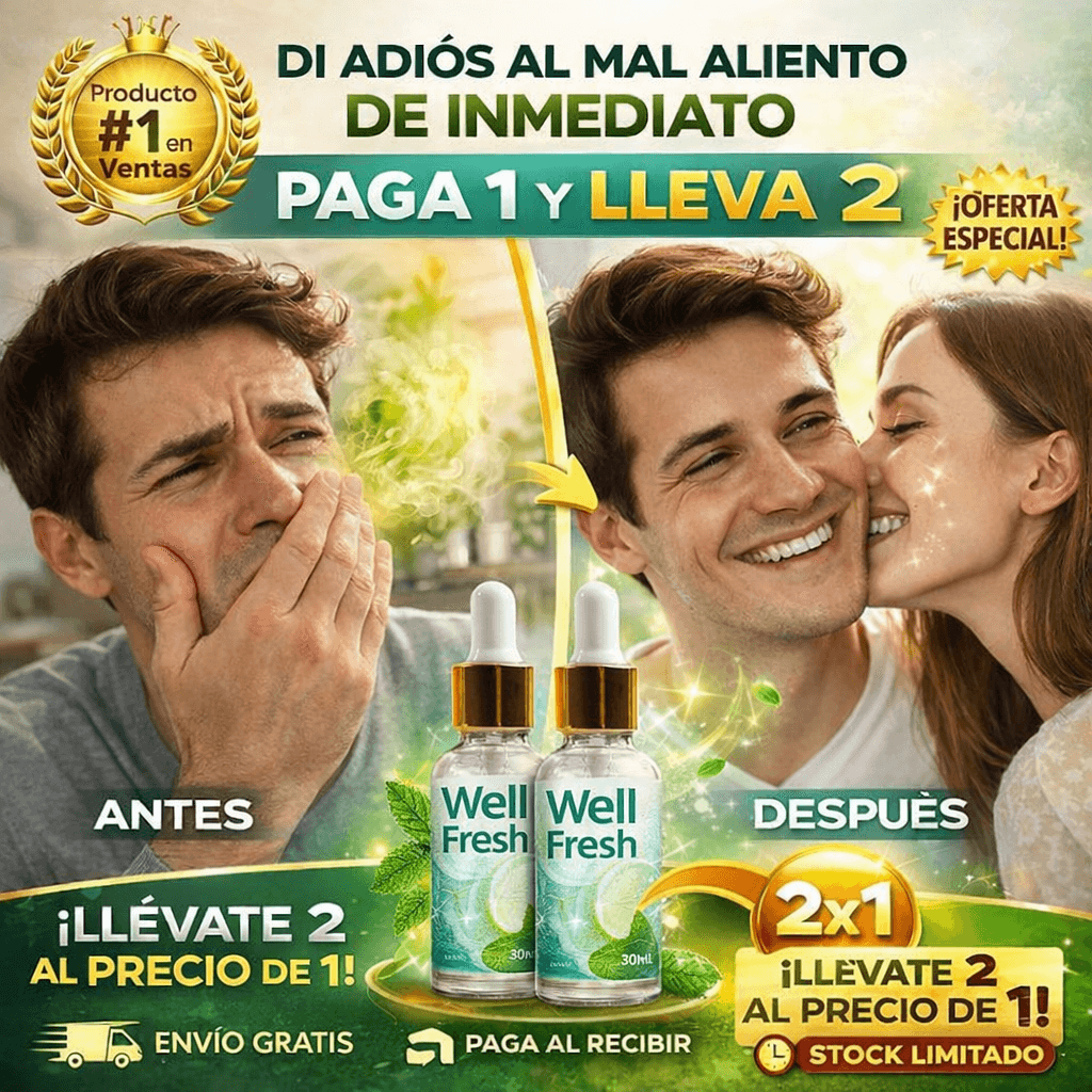 Fresk x2®: Aliento fresco inmediato