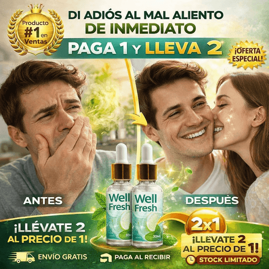 Fresk x2®: Aliento fresco inmediato