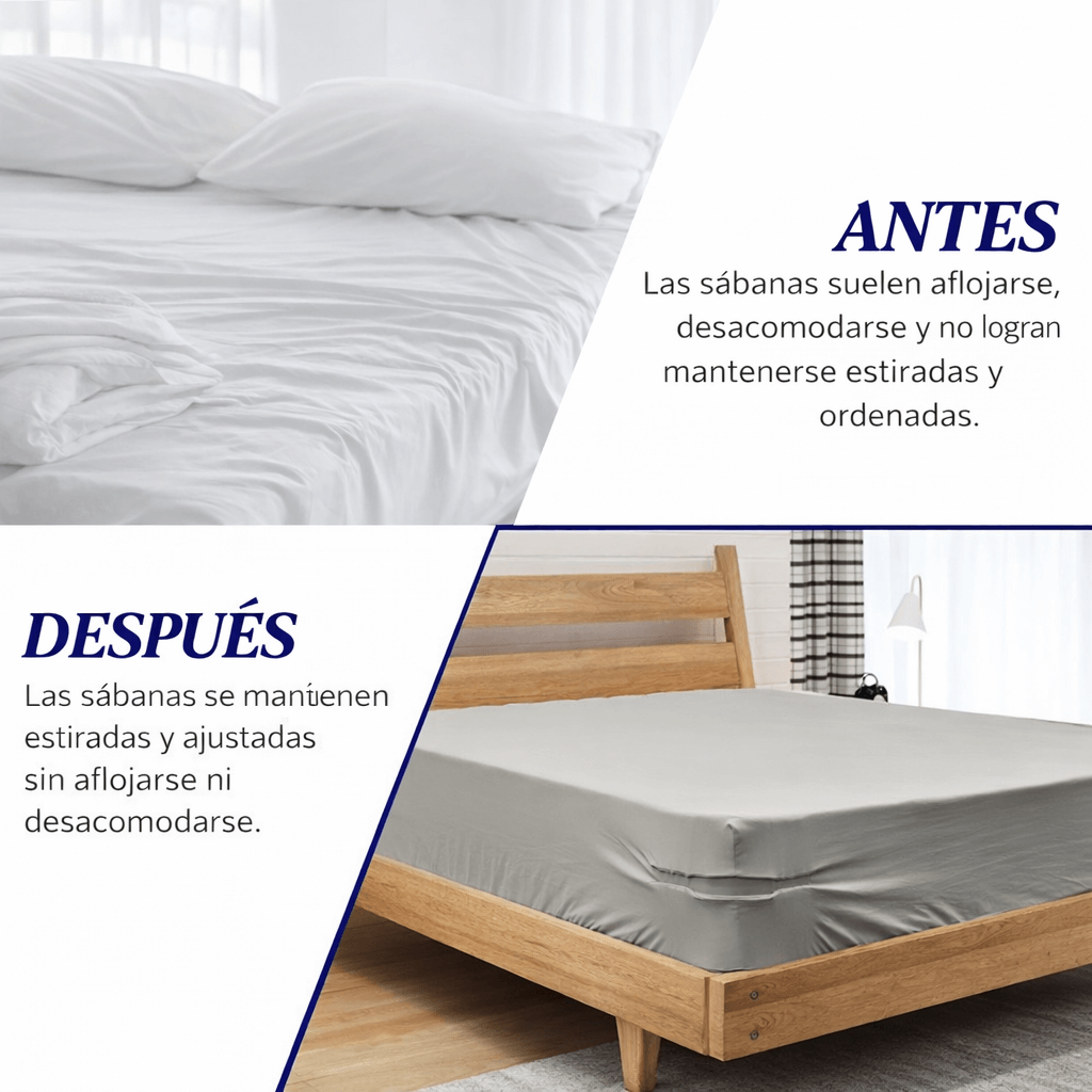SujaBed®: Sábanas Firmes Toda Noche