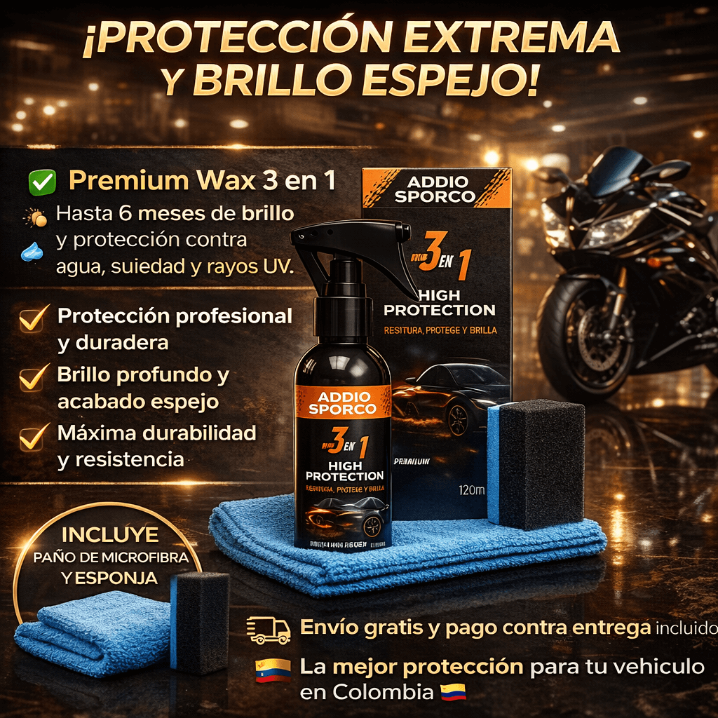 Nano Premium Wax™ Cuidado de lujo que sella y deja un acabado espejo.