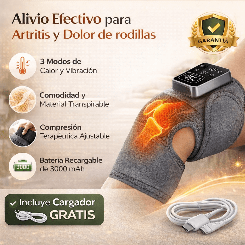 ThermoVibra®: Masaje Inteligente con Calor