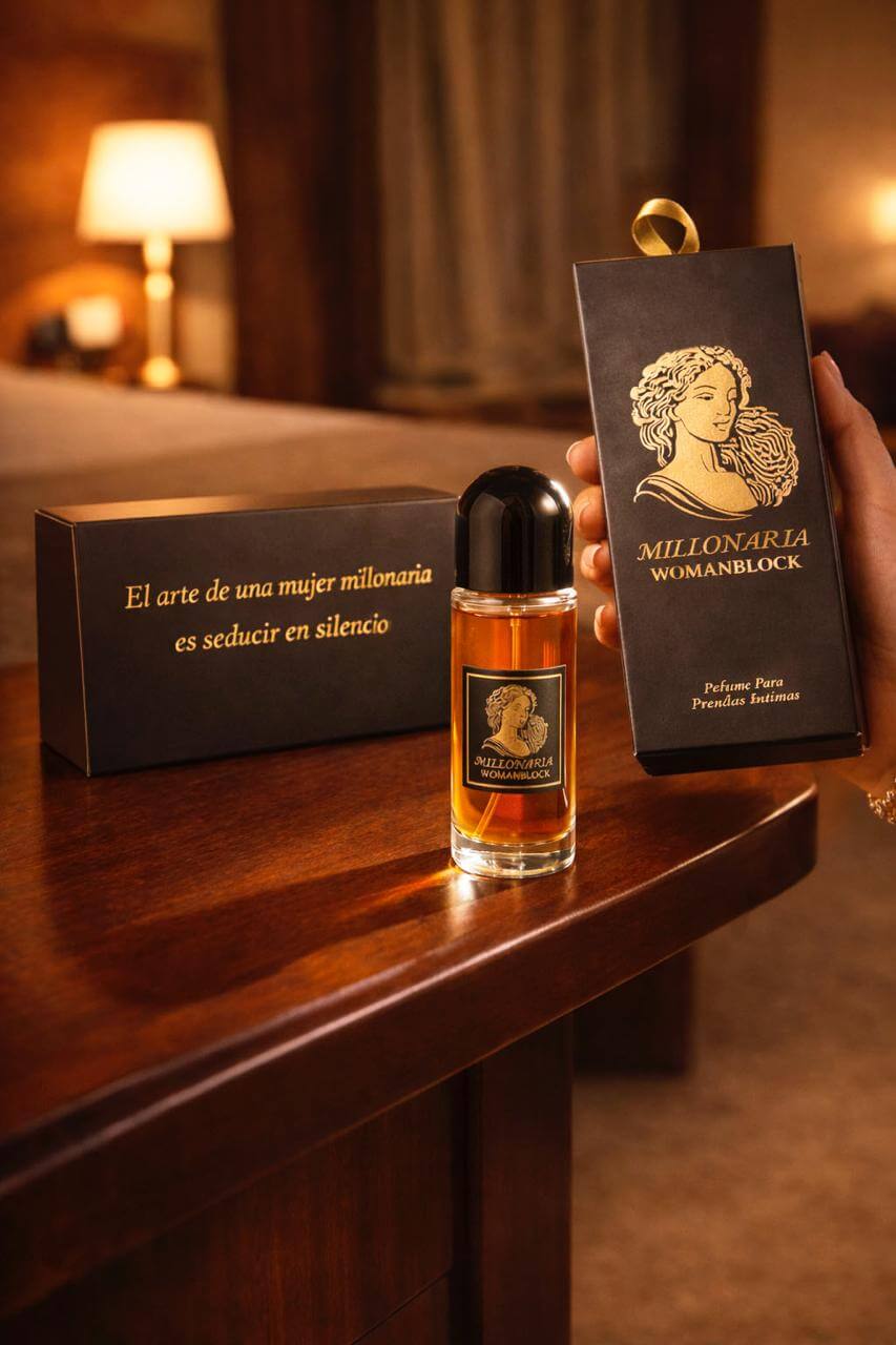 Millonaria L’Intime sello personal, identidad “Este aroma soy yo”.